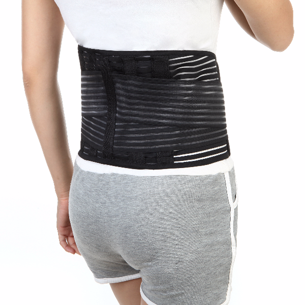 Back support with pads